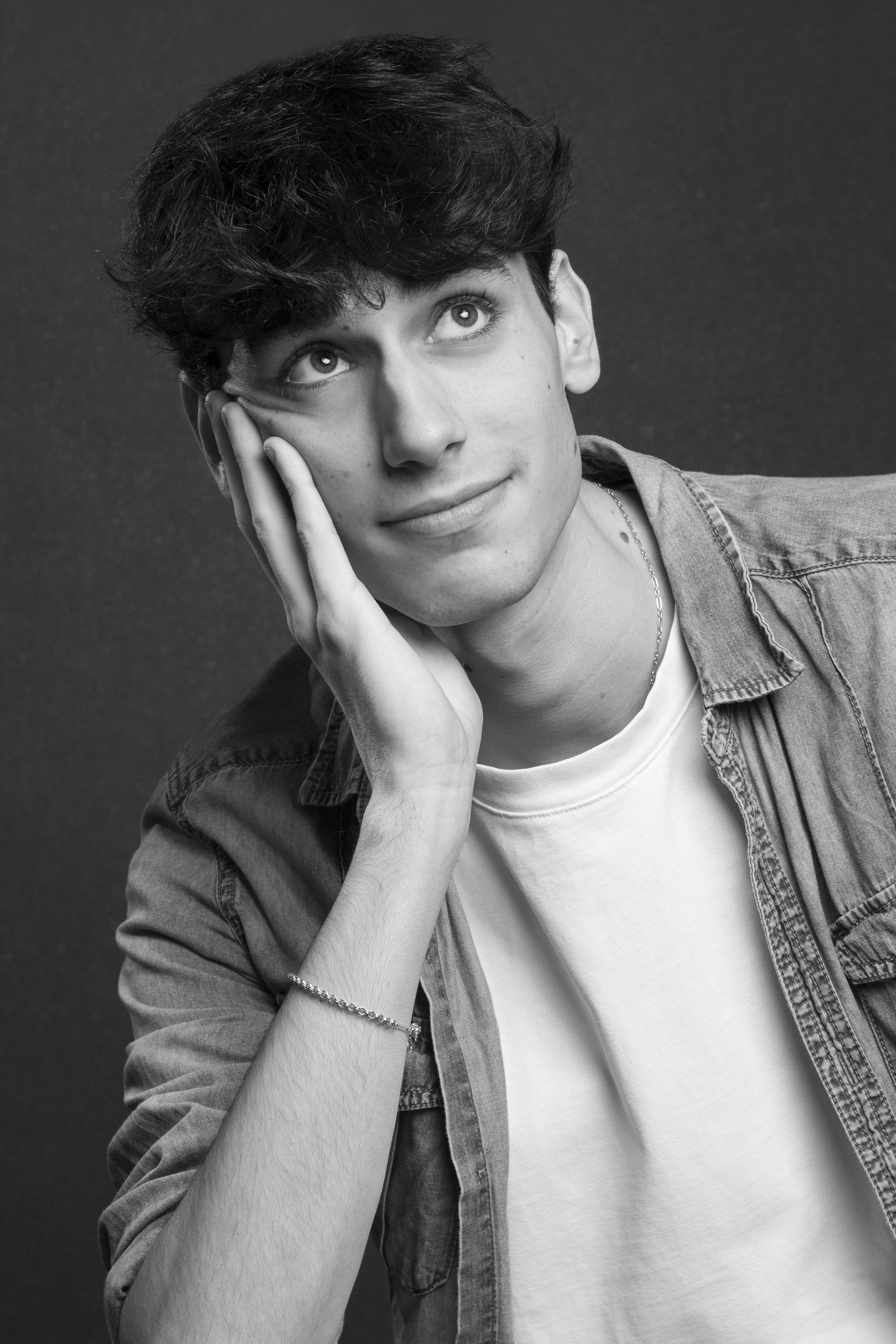 Álvaro Vancells, foto de blanco y negro
